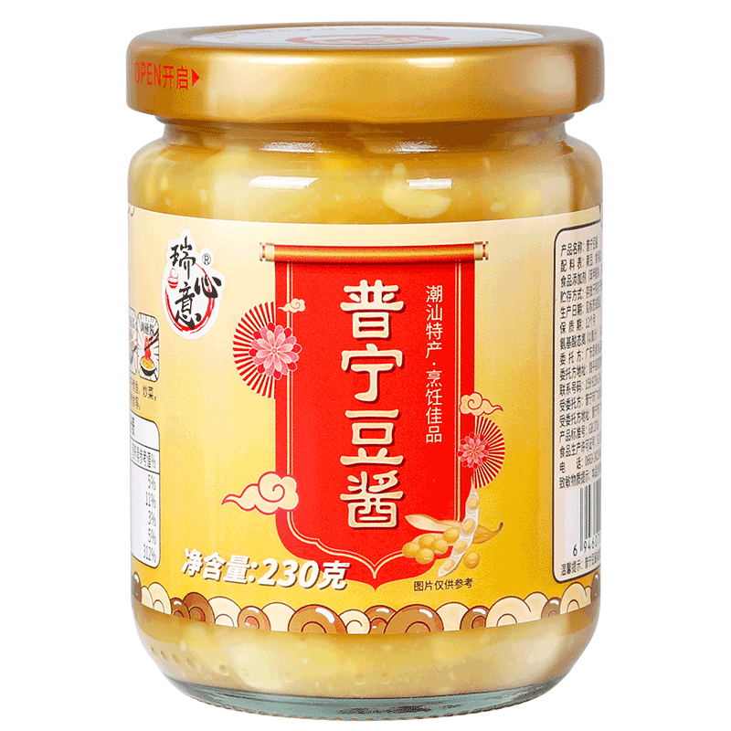 普宁豆酱230g 普宁豆酱230g